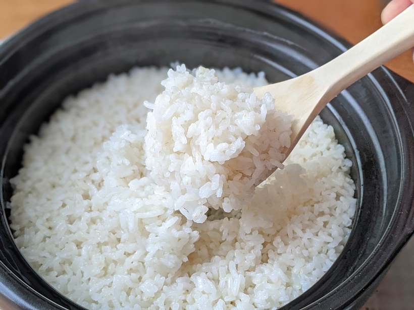 菅原自然栽培米のご飯