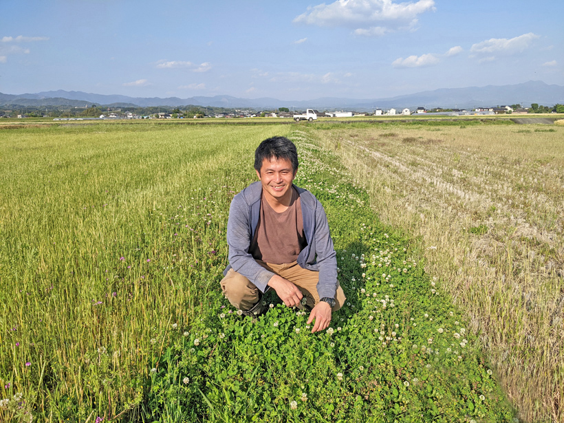 自然栽培歴による有機物量の違いを見る！｜冨田自然栽培米