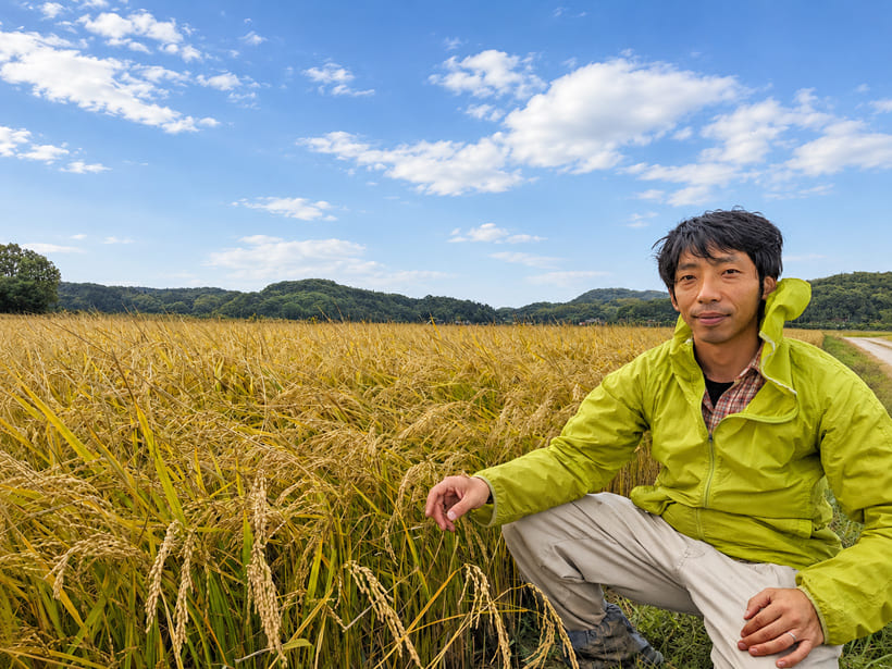 筋田自然栽培米